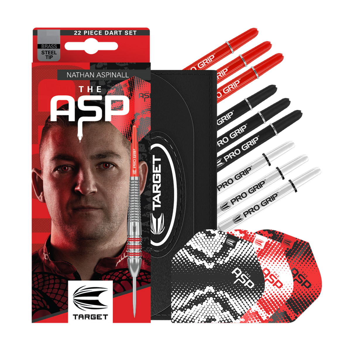 Target Nathan Aspinall Brass Steeldarts - 22g