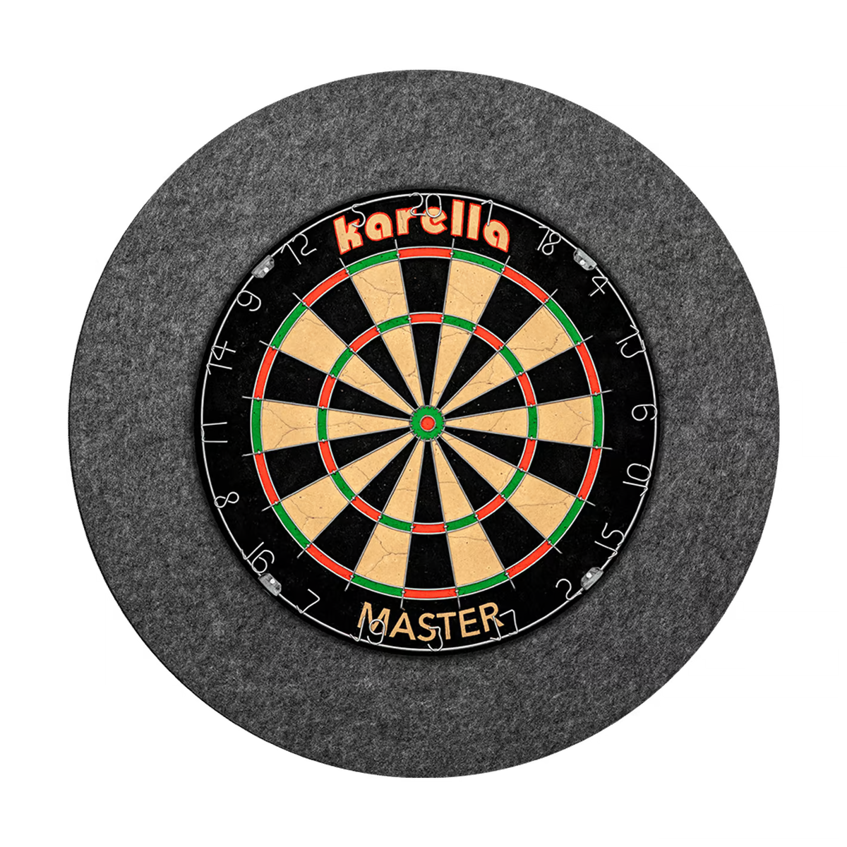 Schallschutz Karella für Steeldartboards mit integriertem Surround Auffangring