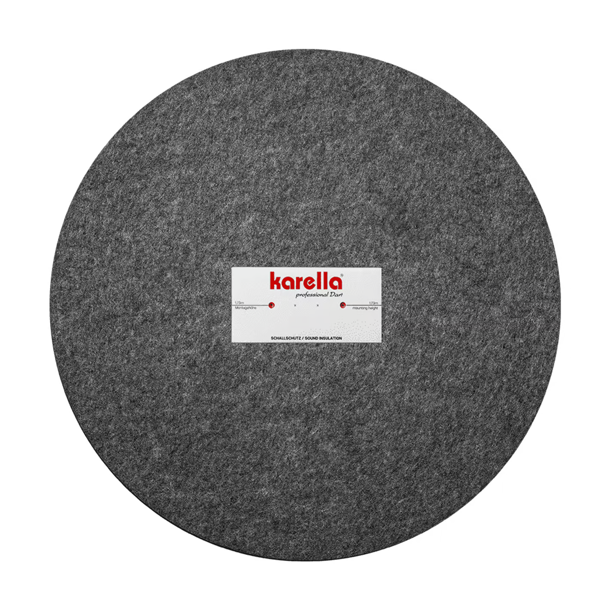 Schallschutz Karella für Steeldartboards mit integriertem Surround Auffangring
