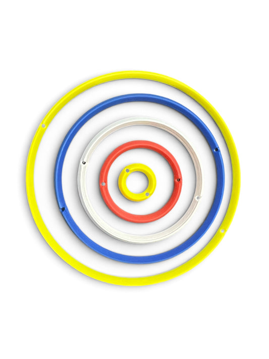 Darts Trainingsring-Set – 5 Präzisionsringe 20–100 mm – Dart Training Zielhilfe