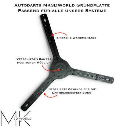 Autodarts MK3DWorld Grundplatte